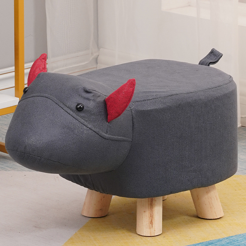 Small gray cow