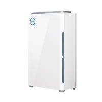 Purificateur d'air intelligent pour animaux domestiques, purification par ions négatifs, indicateur lumineux à 4 couleurs, télécommande, filtration à 3 couches