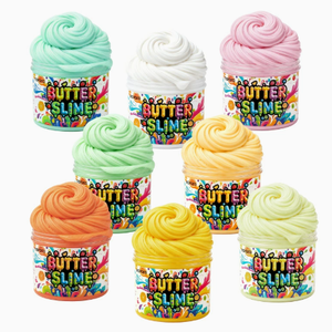 Ensemble de slime MIDEER 4 couleurs, jouet sensoriel à presser avec de jolis charms pour adolescents, adultes, unisexe - Product Image 2