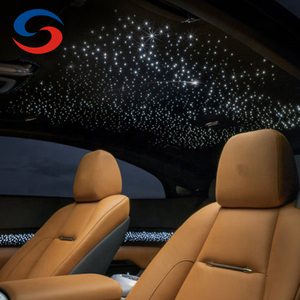 Kit de plafond étoilé à fibres optiques LED RGB pour voiture avec télécommande - Product Image 3