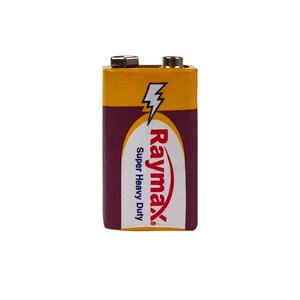 Batterie Raymax <span class=keywords><strong>6F22</strong></span> <span class=keywords><strong>9</strong></span> <span class=keywords><strong>V</strong></span> carbone-zinc sans mercure pour multimètre, micro, alarme - Product Image 2