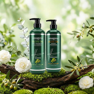 Ensemble <span class=keywords><strong>Shampooing</strong></span> et Après-<span class=keywords><strong>Shampooing</strong></span> Bio Multifonctionnel Anti-Chute, Anti-Pelliculaire et Régulateur <span class=keywords><strong>de</strong></span> Sébum à l'Huile d'Olive – Vente en Gros - Product Image 2