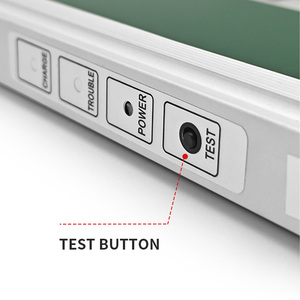 Tùy Chỉnh Dấu Hiệu Thoát Ánh Sáng Với 600 MAh Ni-CD Hai Bên An Toàn Cháy Thoát Khỏi Dấu Hiệu Ánh Sáng XJW-03D Công Nghiệp 100-240V 3W LED - Product Image 4