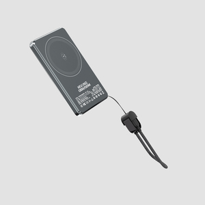 Batterie externe F28L Slim 15W à charge rapide avec technologie magnétique sans fil et écran TFT, capacité 5000 mAh - Product Image 1