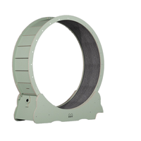 Grand cadre d'escalade pour chat moderne en bois massif, écologique, imperméable IP67, multi-couches, avec tapis de course d'agilité et équipement d'entraînement pour animaux de compagnie