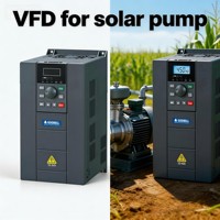 Convertisseur de fréquence industriel triphasé 380V, variateur de fréquence VFD, variateur de vitesse AC, économie d'énergie, variateur de fréquence pour pompe, ventilateur, machines
