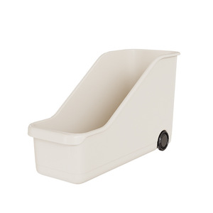 Contenedores de almacenamiento para gabinetes de cocina con ruedas, organizador rectangular multiusos para utensilios, tapas y artículos varios - Product Image 5