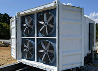 Refroidisseur sec conteneurisé pour centre de données, refroidisseur d'air pour conteneur, refroidisseur industriel pour conteneur