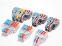 Bunter Schnell draht verbinder 32A Steck draht verbinder 2 in 4 aus Kabel verbinder LT-2-4