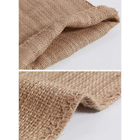 Sacs en toile de jute recyclables personnalisés avec logo et marque, imprimés à l'écran, pour l'agriculture, fabriqués au Bangladesh