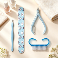 Ensemble d'outils de manucure et de pédicure portable, kit professionnel de soins des ongles pour une utilisation personnelle à domicile