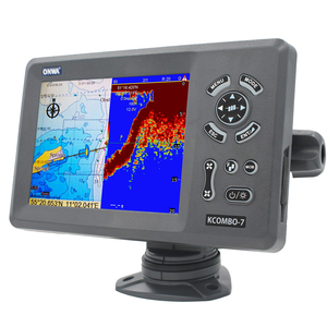 ONWA KCombo-7 7inch Color LCD <strong>GPS</strong> <strong>Chart</strong> <strong>Plotter</strong> Navigator Satellite <strong>Combo</strong> <strong>with</strong> Fishfinder for Fishing <strong>Echo</strong> <strong>Sounder</strong> - Product Image 2