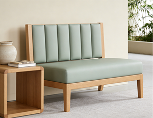 Juego de Mesa y Sillas Cuadradas Modernas de Grado Comercial, Diseño Robusto de Madera Sólida para Muebles de Restaurante en Tiendas de Té con Leche y Bares de Hamburguesas - Product Image 1