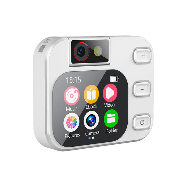X19 Digital 2-Inch Touch Screen MP3 MP4 Music Player Mini Camcorder CMOS E-Book Reading FM for Bluetooth Video Mini Camera