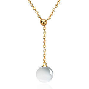 热卖长金流苏可调宝石女式项链 - Product Image 1