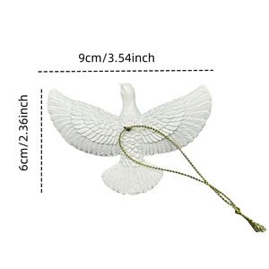 <span class=keywords><strong>Colombe</strong></span> dell'Amicizia - Decorazione Natalizia in Resina 'Home Alone' per Albero di Natale - Miglior Regalo per Qualcuno Speciale - Product Image 3