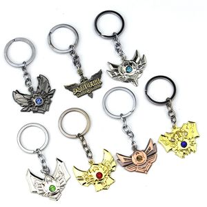 Porte-clés de style mixte League of Legends (LoL) avec armes de jeu, Riven, Leona, Soraka, <span class=keywords><strong>Irelia</strong></span>, pour hommes - Product Image 1