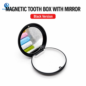 Estuche Portátil para Alineadores Dentales con Cierre Magnético Fuerte, Estuche Dental Delgado para <span class=keywords><strong>Invisalign</strong></span> - Product Image 5