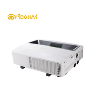 Proyektor Laser UHP50, 5000 Ansi Lumens Laser + 3LCD Ultra Pendek Lemparan Laser 4K TV
