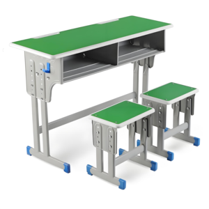 Bureaux et chaises pour élèves du primaire et du secondaire, ensemble de bureau et chaise en métal, mobilier essentiel pour la maison et le bureau, pour la chambre à coucher - Product Image 5