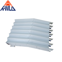 Couverture de soufflet télescopique flexible en tissu PVC multifonctionnelle pour machine laser, protection de guide linéaire