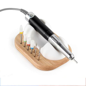 Silicone <b>Nail</b> Drill Handle Storage Ornament Base Solid <b>Nail</b> <b>Tool</b> Holder With Double-sided Storage Box for Use in <b>Nail</b> Salons - Product Image 4