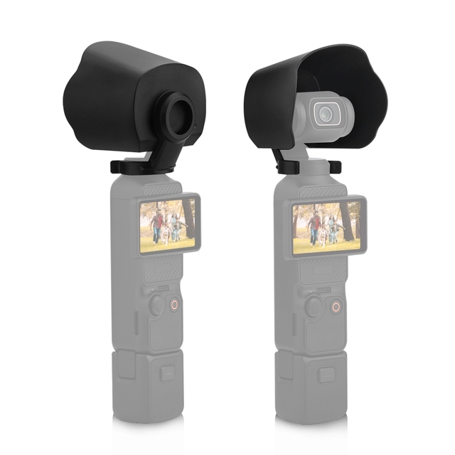 Sunshade Lens Hood For DJI OSMO Pocket 3 PULUZ ABS Protective Cover Reduces Glare Blocks Strong Light Interference