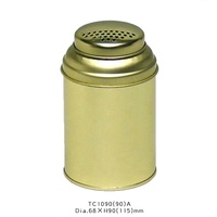 JH Hotsale Boîte de conserve en fer blanc au poivre indien 100ml Couvercle en acier inoxydable pour le stockage des biscuits alimentaires Affichage du logo pour l'artisanat