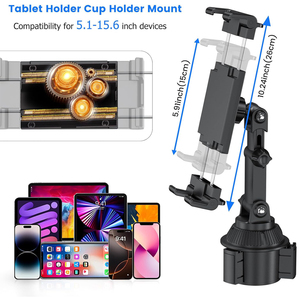 Supporto per Tablet da Auto di Alta Qualità a Prezzo di Fabbrica, Supporto Regolabile per Tablet da Auto, Camion e Poltrone Massaggianti - Product Image 2