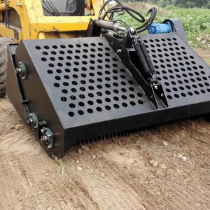 Ferme dérapage boeuf 72 ''foresterie mulcher machine harley puissance râteau paysage râteaux pièces jointes pour chargeuses dérapage prix