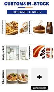 Machine multifonction haute productivité directe usine pour pâte <span class=keywords><strong>de</strong></span> tomate, pâte d'arachide, sauce chili, sauce ail, ensacheuse PLC - Product Image 3