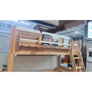 Litera doble de madera maciza a precio de <span class=keywords><strong>fábrica</strong></span> con estantes y <span class=keywords><strong>muebles</strong></span> nido para niños para litera de almacenamiento para dormitorio de niños - Product Image 4
