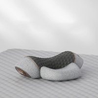 Oreiller de Massage Cervical Relaxant, Masseur pour Soulagement de la Douleur et Traction Rachidienne, Dispositif Chauffant pour Étirement du Cou