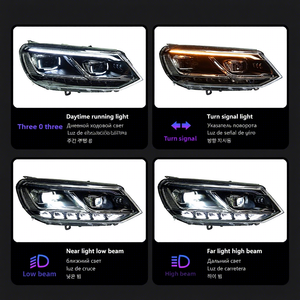Kit de modification de phares pour 2011-2015 : Lentille laser LED, feux de jour et clignotants séquentiels à LED, améliorant la visibilité - Product Image 3