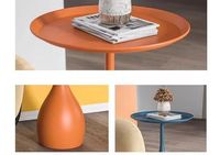 Bord de cheveux de sable crème simple quelques mini table d'angle minimaliste de luxe léger table basse de designer d'art mobile