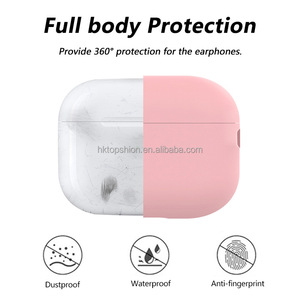 Hot New <span class=keywords><strong>pour</strong></span> AirPods Pro 3 Case 2025, Housse de protection complète en silicone hybride <span class=keywords><strong>pour</strong></span> écouteurs AirPods Pro 3rd Generation Case 1.6MM - Product Image 4