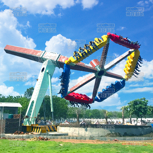 Équipement de parc d'attractions à thème extrême attraction foraine moulin à vent à vitesse folle Top Scan Thrill Ride - Product Image 3