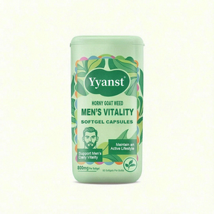 Capsules de Gélules Molles d'Extrait de Horny Goat Weed pour la Vitalité Masculine 800mg 90pcs – Complément Énergétique Herbal pour Maintenir un Mode de Vie Actif chez l'Homme - Product Image 1