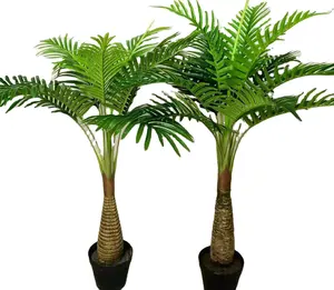 Искусственное пальмовое дерево для внутреннего использования для украшения дома или отеля
