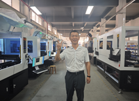 XIN HUA mesin lem otomatis 3 sumbu, komponen inti mesin Motor pompa otomatisasi industri ponsel Robot lem