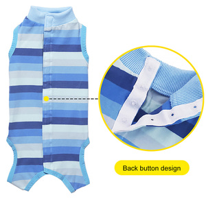 Traje de Recuperación para Perros, Mono Postoperatorio para Perros, <span class=keywords><strong>Camiseta</strong></span> Transpirable de Recuperación Quirúrgica para Perros Pequeños - Product Image 4