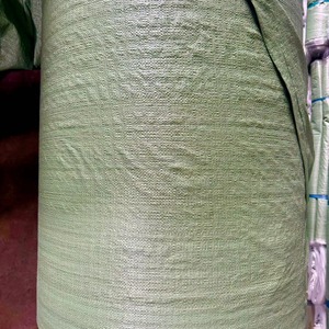 Sac tissé Xincheng en rouleau, vert, 57g, épaisseur standard, livraison express, emballage, sacs tissés en plastique - Product Image 2