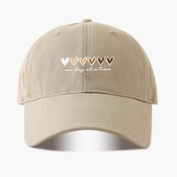 Gorra de Béisbol Unisex de 6 Paneles, Poliéster/Algodón Oxford, Diseño de Letras Bordadas, Ajustable, Transpirable, con Logotipo Personalizado