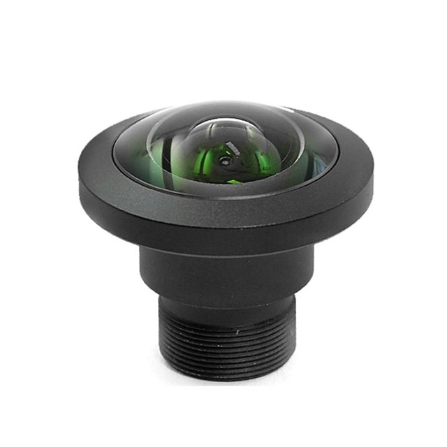 Fisheye Lens 8 Megapixel 220 Degree Horizontal Degree Wide Viewing Angle 1.13mm Focal Length Cctv M12 Mount Lens
