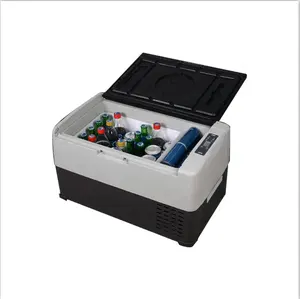 Réfrigérateur portable de voiture, compresseur, mini, pour camping, tension 24v, 12v dc
