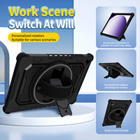 Étui de protection robuste pour tablette Samsung Galaxy Tab A9 Plus 11+ avec rotation à 90 degrés et fermeture intégrale