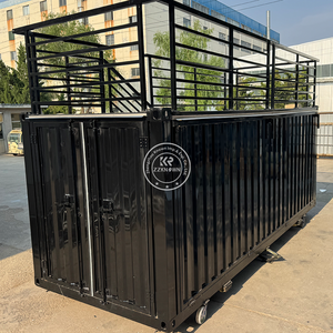 Sang trọng đúc sẵn xách tay container Bar thương mại Nhà Bếp vận chuyển cửa hàng prefab container cà phê cửa hàng - Product Image 6