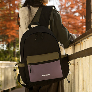 Индивидуальный унисекс-рюкзак: легкий, водонепроницаемый, большой объем (16 л), модный, портативный, с новым дизайном банта, нейлоновый, на молнии, для путешествий - Product Image 3