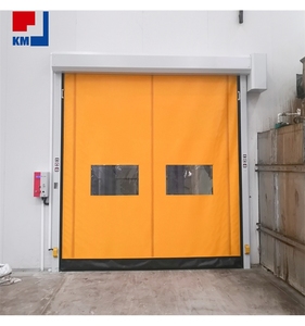 <span class=keywords><strong>Porte</strong></span> à fermeture éclair haute sécurité, haute vitesse, imperméable, en nylon durable, avec ouverture latérale électrique pour entrepôt - Product Image 2