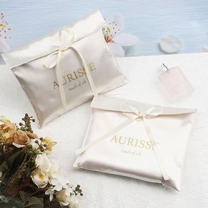 Bolsa de Almacenamiento de Cosméticos y Extensiones de Cabello con Logotipo Personalizado, Bolsa de Regalo de Seda de Lujo, Bolsa de Satén para Guardar Pelucas - Product Image 5